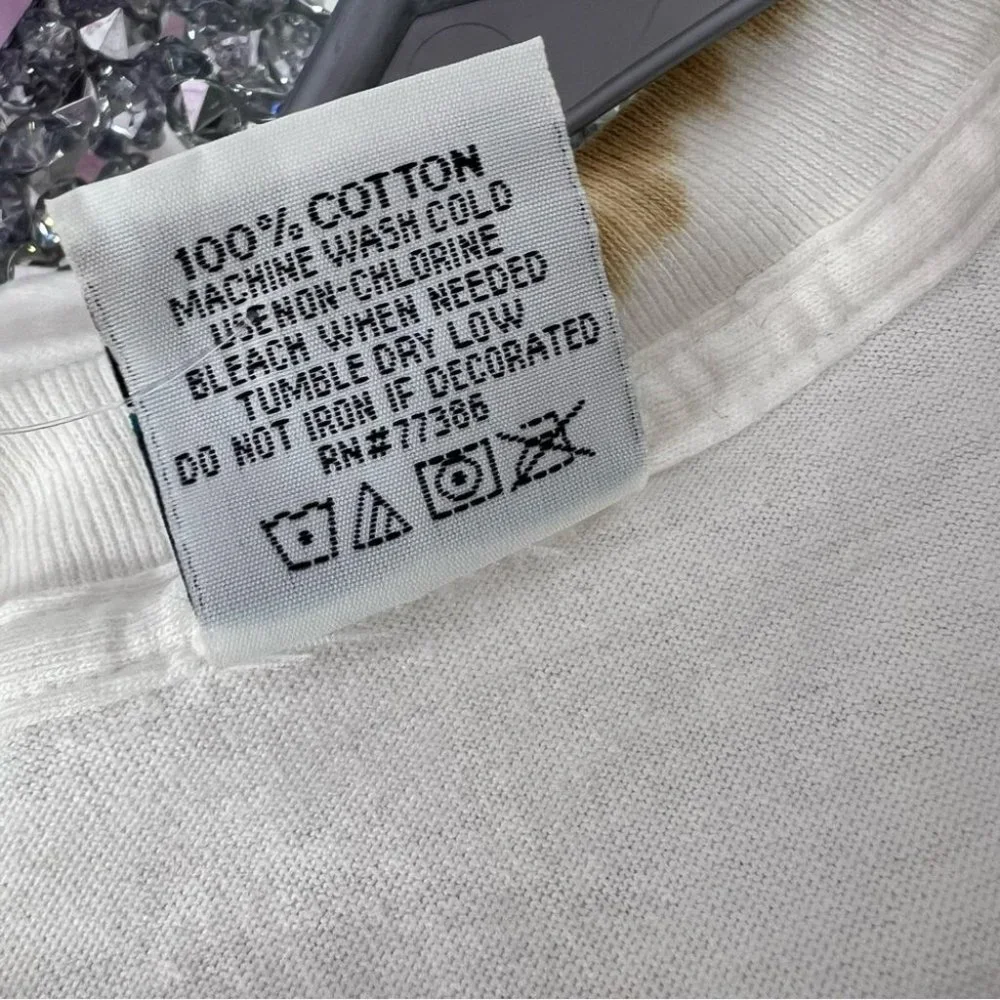 Baltimore ravens NWT tshirt brand new with tags tie dye brown spotted shirt - Picture 8 of 8